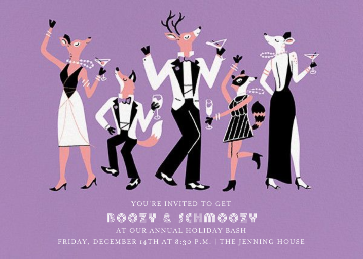 Forest Fete - Cocktail Party Invitation by Paperless Post