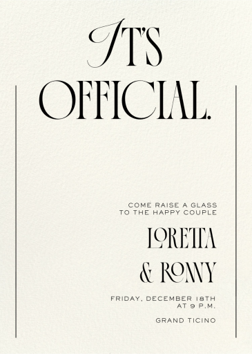 What a Night - Engagement Party Invitation by Paperless Post