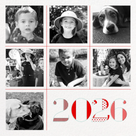 Tic Tac Toe - Holiday Card by Paperless Post