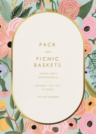 Garden Party Frame - Summer Party Invitation by Rifle Paper Co.