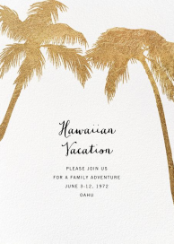 Tropical Palm - Get-Together Invitation by Paperless Post