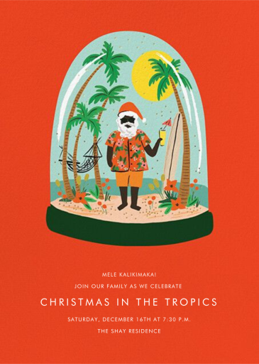 Wish You Were Here - Holiday Party Invitation by Rifle Paper Co.