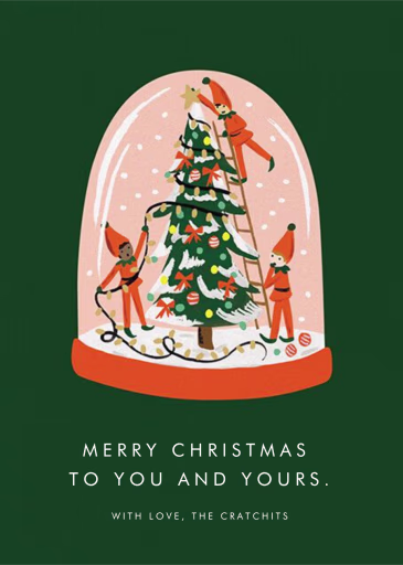 Elf Assembly Required - Christmas Card by Rifle Paper Co.
