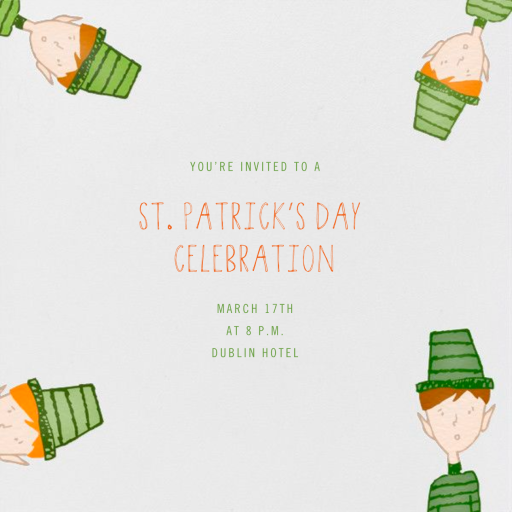 Leprechauns - Invitation by Paperless Post