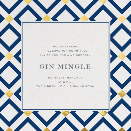 Gold Diamond Tile by Jonathan Adler