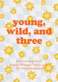 Groovy Checkers by Paperless Post