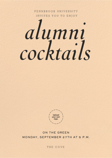 Claro - Cocktail Party Invitation by Paperless Post