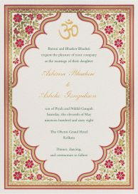 hindu wedding cards templates