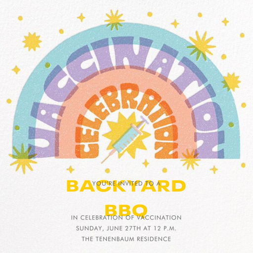 Vaccination Celebration by Paperless Post