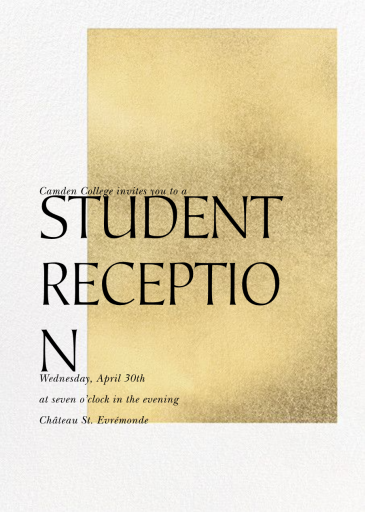 Modern Gold by Paperless Post