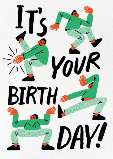 Let’s Dance (Cari Vander Yacht) - Birthday Card by Wrap