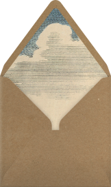 Rough Waves - John Derian Envelope