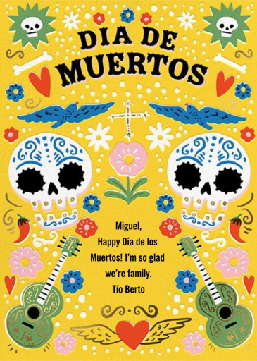 Dos Guitarras - Greeting Card by Hello!Lucky