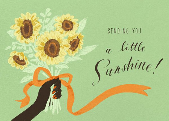 Handful of Sunshine - Thinking of You Card by Paperless Post
