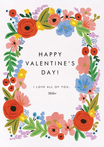 Mayday Bouquet - Valentine's Day Card by Rifle Paper Co.