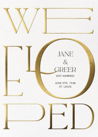 Swept Away by Paperless Post