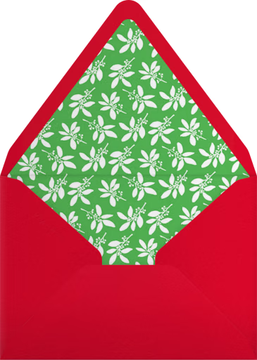 Holiday Wink - Linda and Harriett Envelope