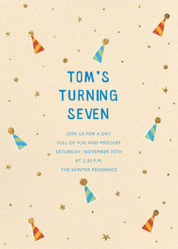 Happy Hats by Paperless Post