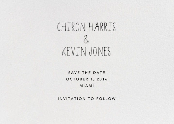 Double Hand Drawn Bordered by Linda and Harriett - Back