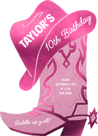 Rodeo - Birthday Invitation by Paperless Post