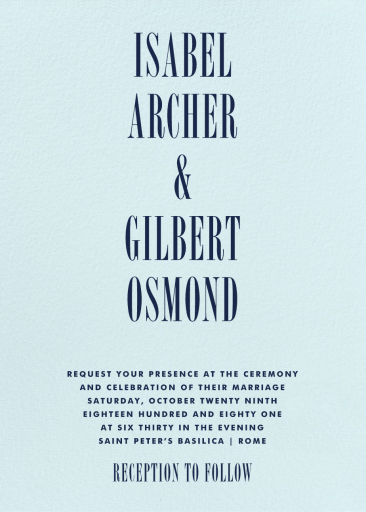 Quai I - Wedding Invitation by Paperless Post