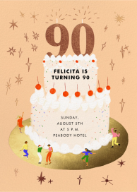 Cake Club - Birthday Invitation by Carolyn Suzuki Studio