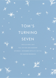 Snow Crystals by Paperless Post