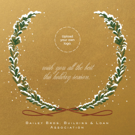 Snowy Sprigs - Christmas Card by Paperless Post