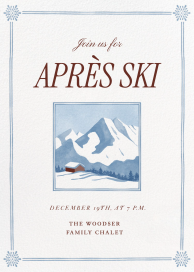 Snowy Mountain by Martha Stewart