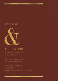 Walker - Wedding Reception Invitation by Paperless Post