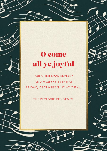 Love Notes - Party Invitation by kate spade new york