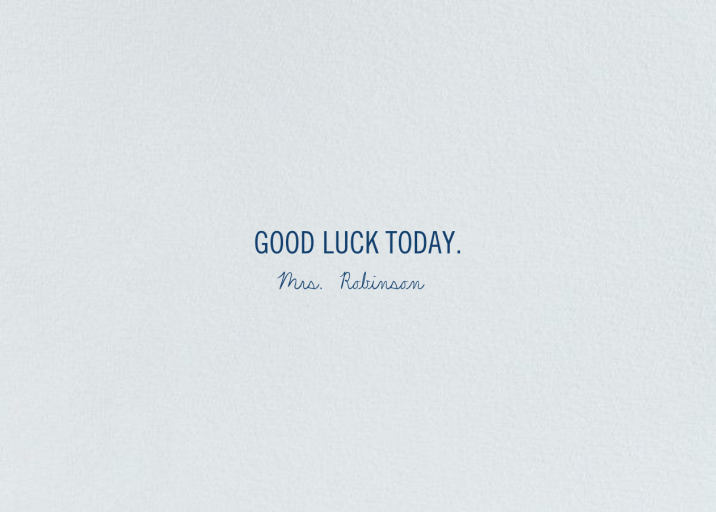 Singing Your Song (Anna Emilia Laitinen) - Greeting Card by Red Cap Cards - Back