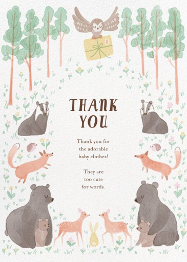 Precious Package - Thank You Card by Paperless Post