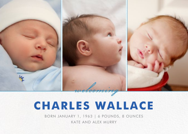 Welcome Home (Photo) - Birth Announcement by Paperless Post