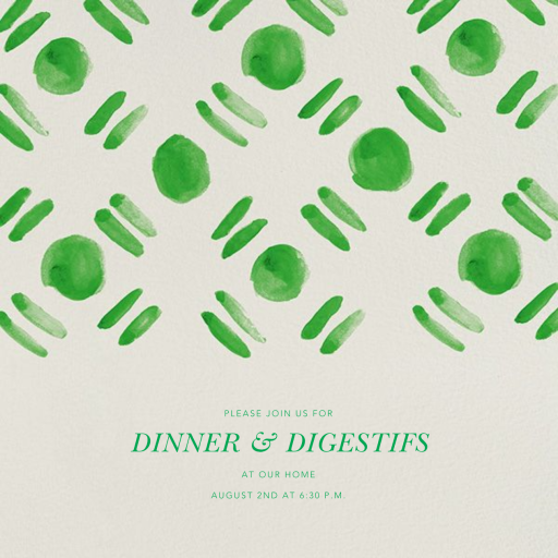 Dot and Dash by Oscar de la Renta