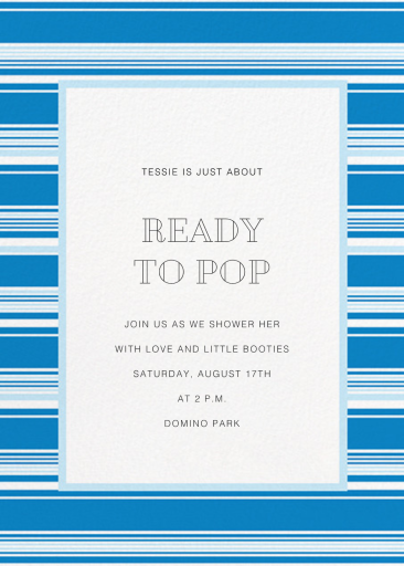 Hyannis - Baby Shower Invitation by paperless_post