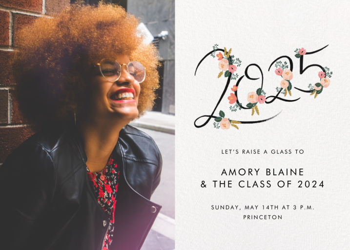 Botanic Year (Photo) - Graduation Party Invitation by Rifle Paper Co.