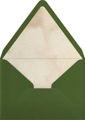 Shrimp Cocktail Party Invitation Envelope