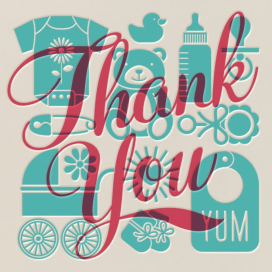 Thank You... Baby Gear - Thank You Card by Paperless Post