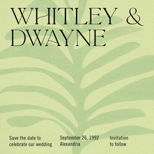 Keep Growing - Save the Date by Paperless Post