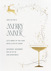 Reindeer Cocktail by Paperless Post