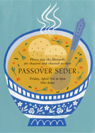 Seder Soup by Paperless Post