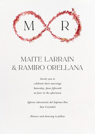 Young Leaves - Wedding Invitation by Paperless Post