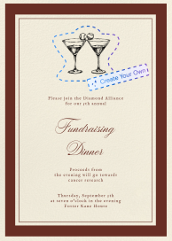 Chunky Border (Custom Magic Art) - Business Event Invitation by Paperless Post