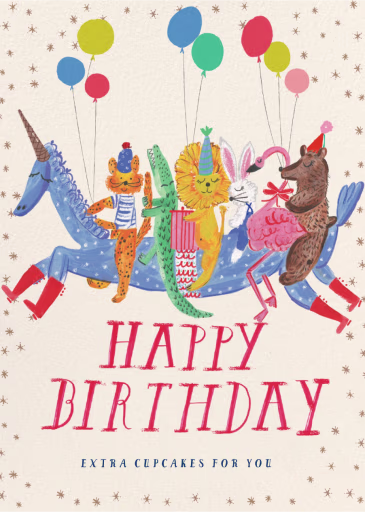 Marvelous Float (Greeting) - Birthday Card by Mr. Boddington's Studio