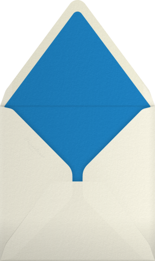 Peacock - Paperless Post Envelope