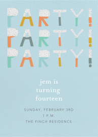 Party Party Party by Ashley G