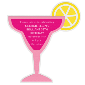 On the Rocks - Birthday Invitation by Jonathan Adler