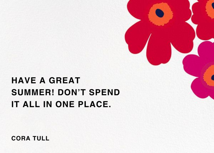 Unikko (Stationery) - Stationery by Marimekko