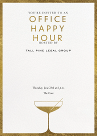 Espresso Martini (Customizable Template) - Happy Hour Invitation by Paperless Post